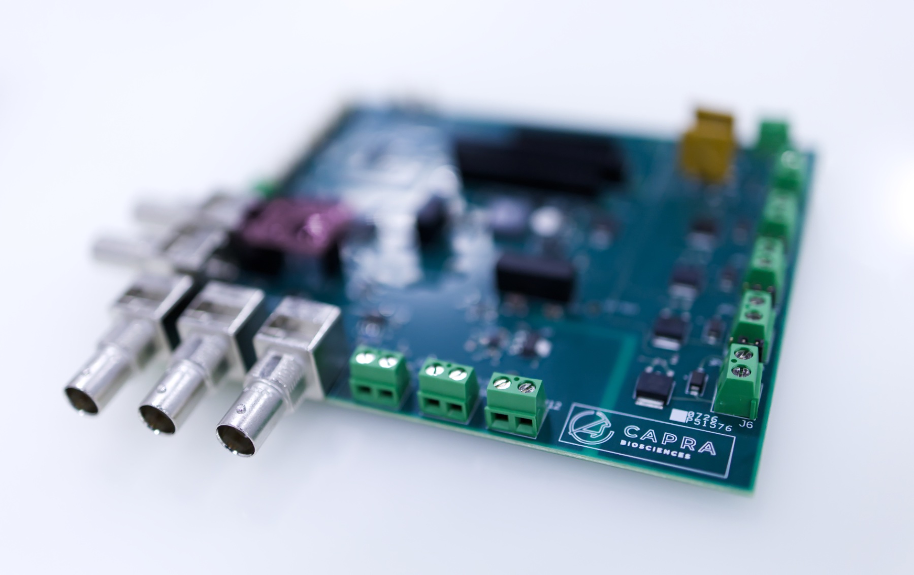 Capra control board — custom electronics for bioreactor automation